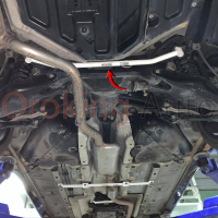 Thanh giằng gầm sau Mercedes W204 chính hãng Ultra Racing