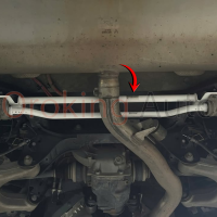 Thanh giằng gầm sau Vinfast Lux SA 2.0 chính hãng Ultra Racing