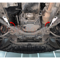 Thanh giằng gầm trước Mercedes W204 chính hãng Ultra Racing