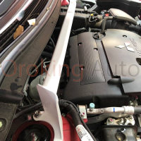 Review trải nghiệm sau khi lắp thanh giằng khoang máy Mitsubishi Outlander chính hãng Ultra Racing