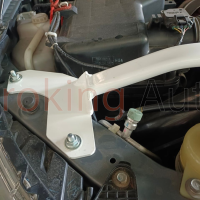 Review trải nghiệm sau khi lắp thanh giằng khoang máy Mitsubishi Triton chính hãng Ultra Racing
