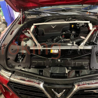 Review trải nghiệm sau khi lắp thanh giằng khoang máy Vinfast Lux A 2.0 chính hãng Ultra Racing