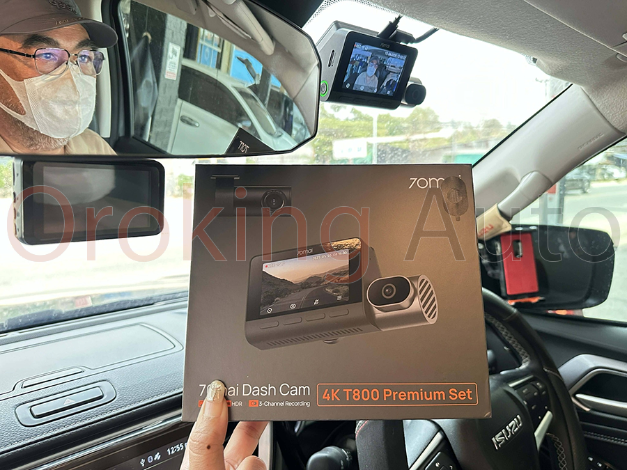 Thiết kế của Camera hành trình 70mai T800