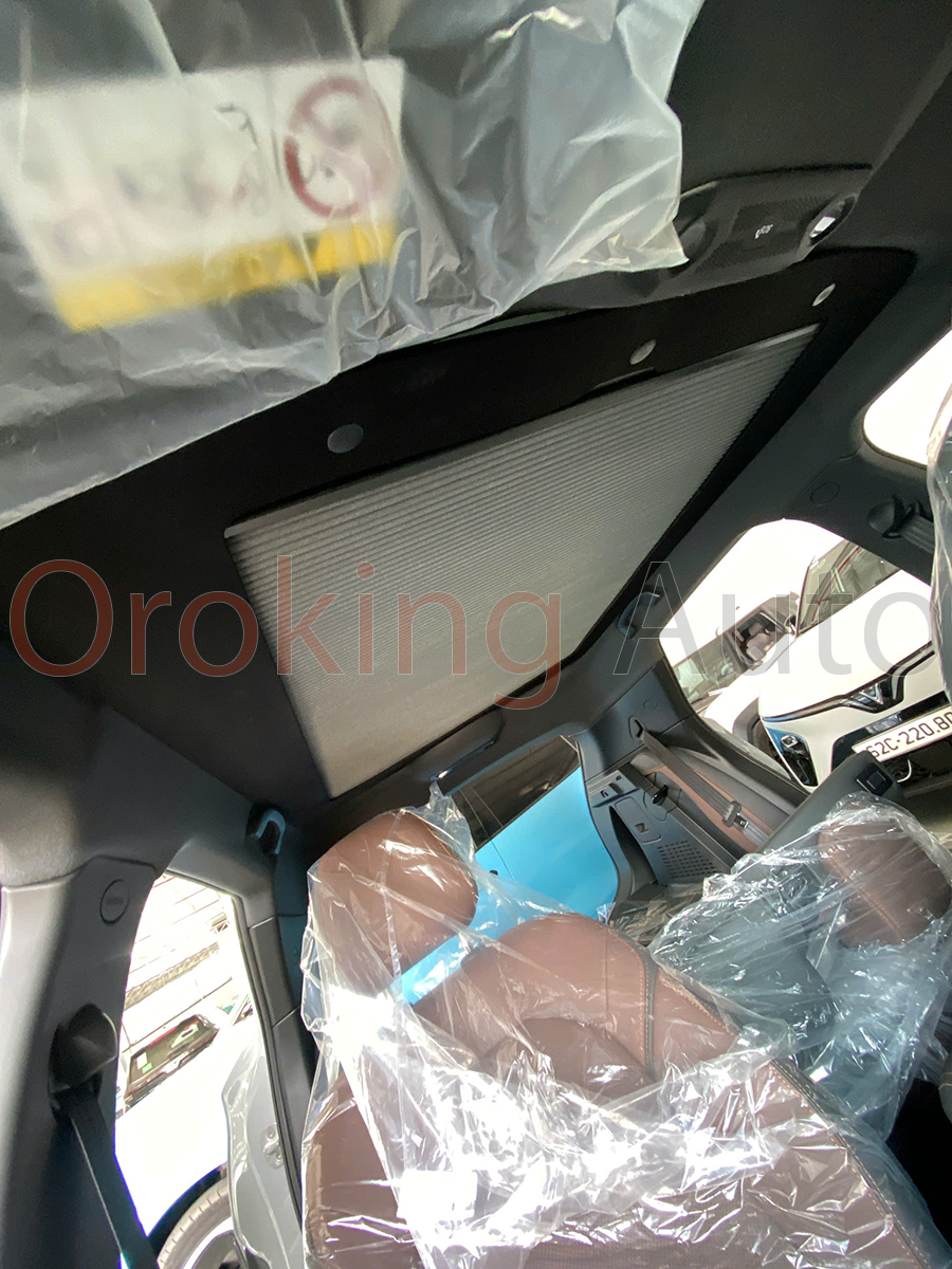 Lắp đặt rèm cửa sổ trời Vinfast VF6 bản Mỹ màu xám