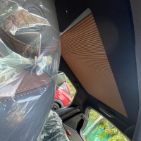 Rèm nóc Vinfast VF6 bản Mỹ màu nâu