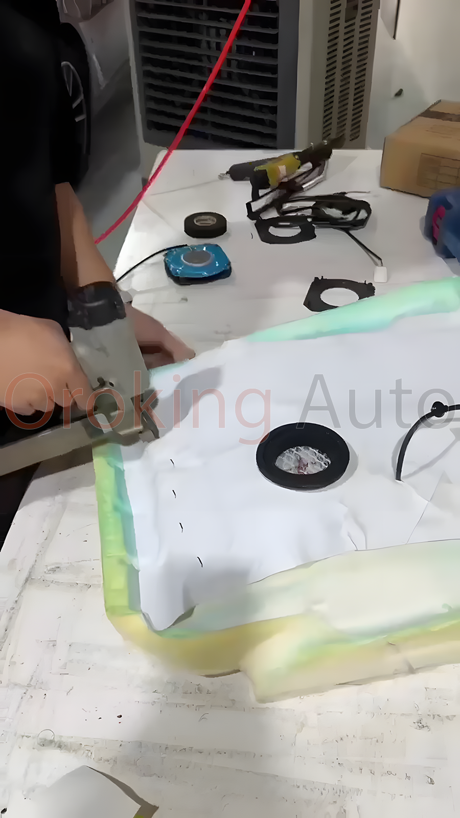 Độ quạt làm mát ghế công nghệ hút ngược Audi