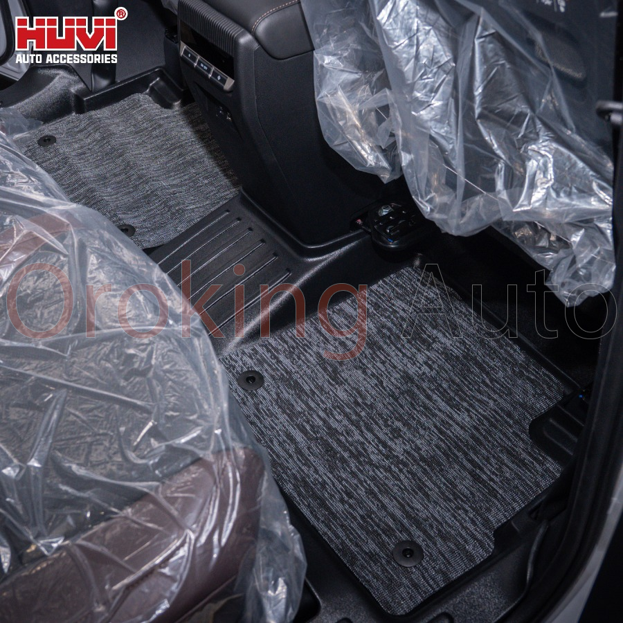 Thảm lót sàn Mitsubishi Destinator chính hãng Huvi được làm từ chất liệu nhựa TPE cao cấp trên dây chuyền sản xuất tiên tiến hàng đầu hiện nay
