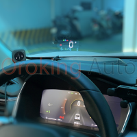 Màn hình Vietmap HUD H1X hiển thị thông tin cảnh báo